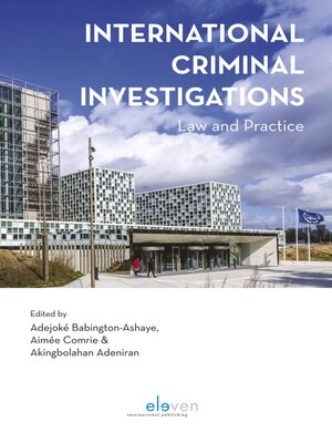 cover image of International Criminal Investigations